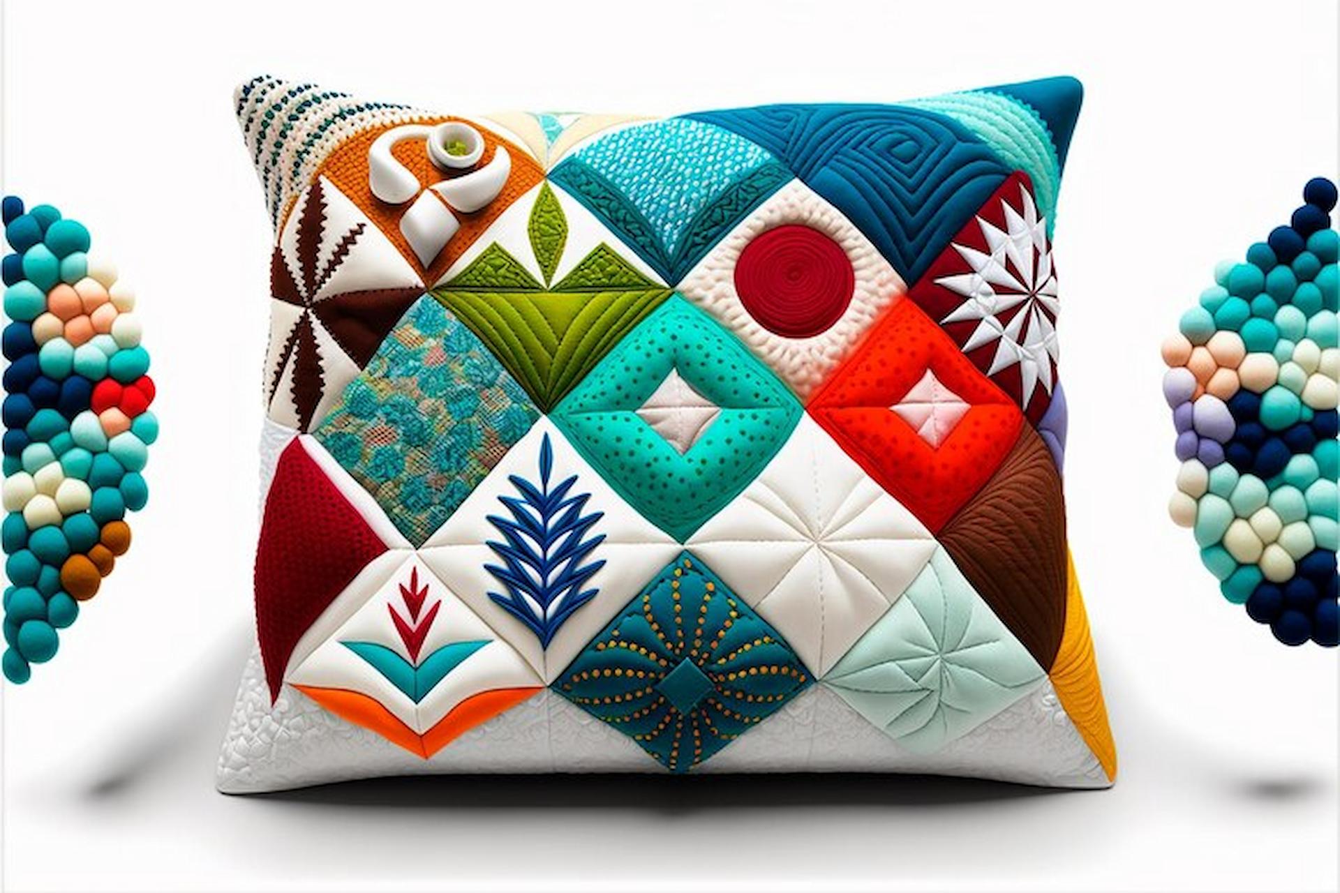 art cushions
